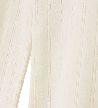 Sofie Schnoor Bluse - PetriciaSY Pointelle - Off White m. Hulmøn