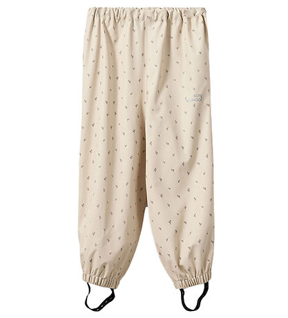 Sofie Schnoor Regntøj - PU - Varask - Sand m. Blomster Sofie Schnoor Regntøj - PU - Varask - Sand m. Blomster