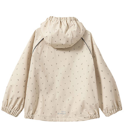 Sofie Schnoor Regntøj - PU - Varask - Sand m. Blomster Sofie Schnoor Regntøj - PU - Varask - Sand m. Blomster