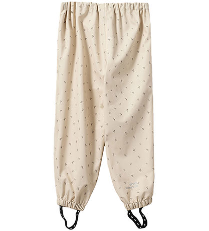 Sofie Schnoor Regntøj - PU - Varask - Sand m. Blomster