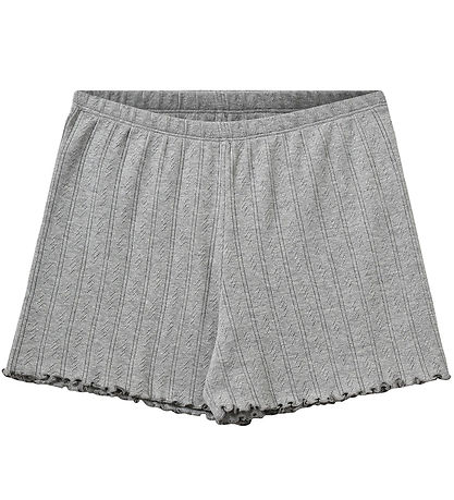 Sofie Schnoor Shorts - Haselsy Poientelle - Gråmeleret m. Hulmøn Sofie Schnoor Shorts - Haselsy Poientelle - Gråmeleret m. Hulmøn