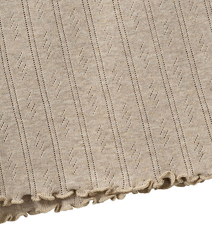 Sofie Schnoor Shorts - Haselsy Poientelle - Beige m. Hulmønster Sofie Schnoor Shorts - Haselsy Poientelle - Beige m. Hulmønster