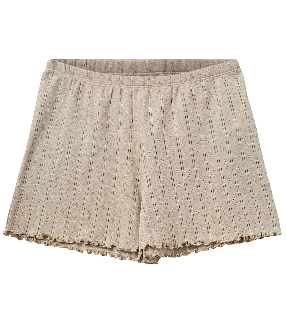 Sofie Schnoor Shorts - Haselsy Poientelle - Beige m. Lochmuster - Sofie Schnoor - 10 Jahre (140) - Shorts