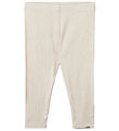 Sofie Schnoor Leggings - Rib - Nalinesb - Off White Sofie Schnoor Leggings - Rib - Nalinesb - Off White