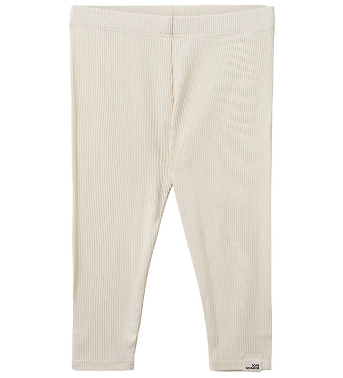 Sofie Schnoor Leggings - Rib - Nalinesb - Off White