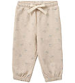Sofie Schnoor Sweatpants - NetusSB - Beige Meleret Sofie Schnoor Sweatpants - NetusSB - Beige Meleret