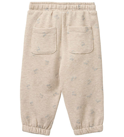 Sofie Schnoor Sweatpants - NetusSB - Beige Meleret Sofie Schnoor Sweatpants - NetusSB - Beige Meleret