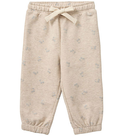Sofie Schnoor Sweatpants - NetusSB - Beige Meleret Sofie Schnoor Sweatpants - NetusSB - Beige Meleret