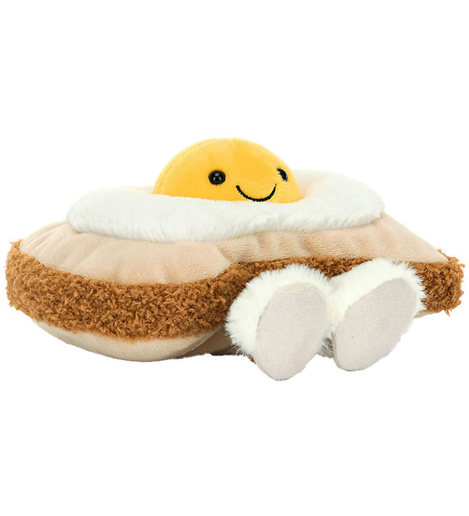 Jellycat Bamse - 16x12 cm - Amuseables Egglantine Egg on Toast