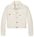 Tommy Hilfiger Denimjakke - Trucker - Hvid Tommy Hilfiger Denimjakke - Trucker - Hvid