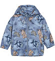 Minymo Softshelljakke - Flint Stone m. Print Minymo Softshelljakke - Flint Stone m. Print