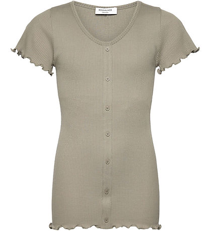 Rosemunde T-shirt - Rib - Baybay - Laurel Oak