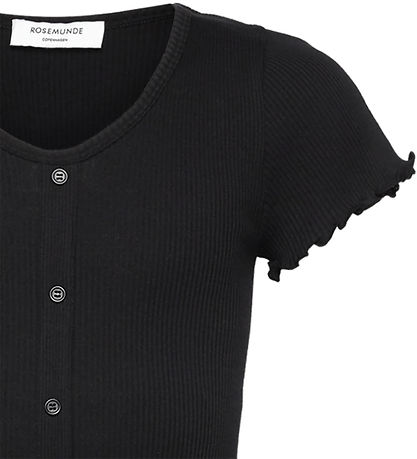 Rosemunde T-shirt - Rib - Baybay - Sort Rosemunde T-shirt - Rib - Baybay - Sort