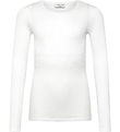 Rosemunde Bluse - Rib - Baku - New White Rosemunde Bluse - Rib - Baku - New White