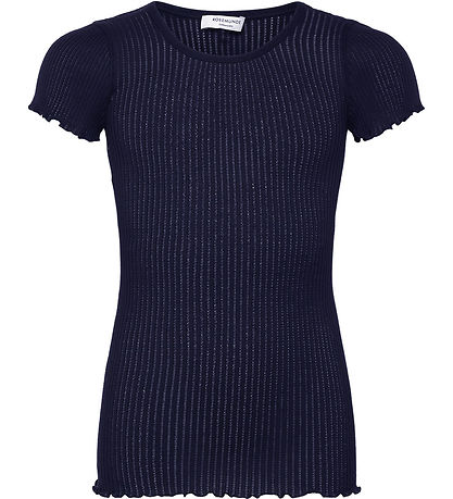Rosemunde T-shirt - Rib - Baku - Navy