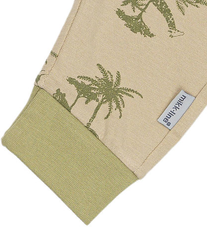 Mikk-Line Leggings - 2 pak - Gray Green