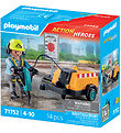 Playmobil Action Heroes - Byggearbejder - 71752 - 14 Dele Playmobil Action Heroes - Byggearbejder - 71752 - 14 Dele