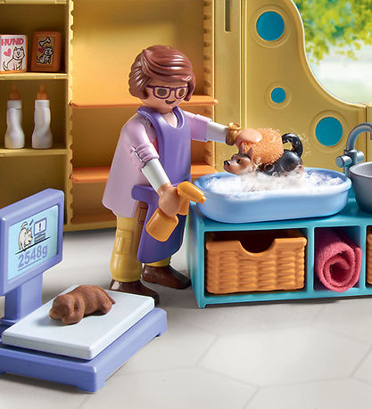 Playmobil MyLife - Hvalpeplejecenter - 71743 - 94 Dele Playmobil MyLife - Hvalpeplejecenter - 71743 - 94 Dele