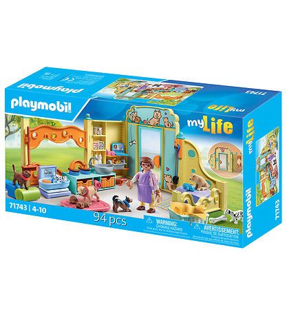 Playmobil MyLife - Hvalpeplejecenter - 71743 - 94 Dele Playmobil MyLife - Hvalpeplejecenter - 71743 - 94 Dele
