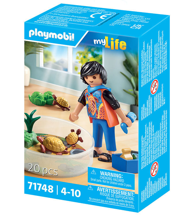 Playmobil MyLife - Skildpaddeterrarium - 71748 - 20 Dele