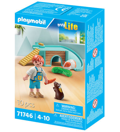Playmobil MyLife - Marsvinehus - 71746 - 10 Dele Playmobil MyLife - Marsvinehus - 71746 - 10 Dele