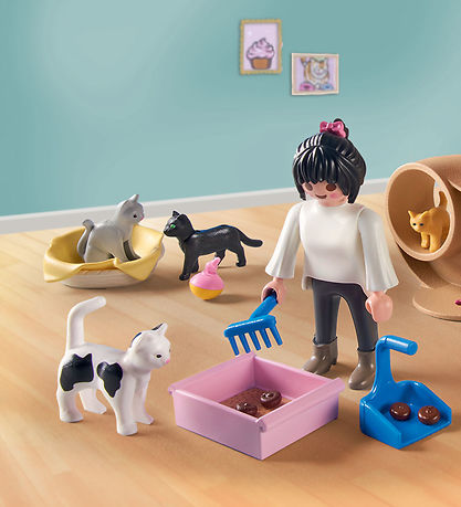 Playmobil MyLife - Kattecafé - 71744 - 72 Dele