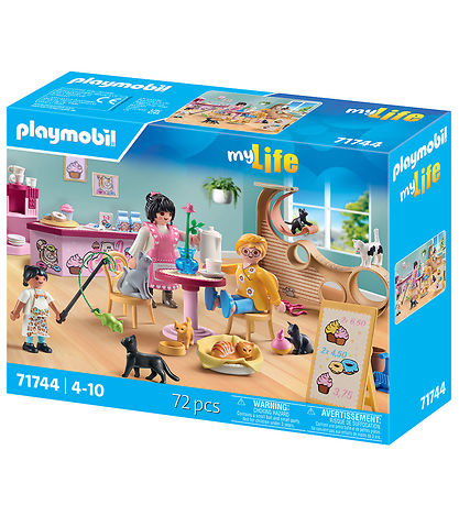 Playmobil MyLife - Kattecafé - 71744 - 72 Dele