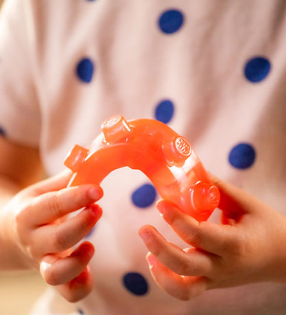 Jelly Blox Opbergbox m. Blokken - 2-in-1 - 30 Onderdelen - Groen