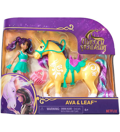 Unicorn Academy Legetøjsfigurer - 13,5 cm - Ava & Leaf