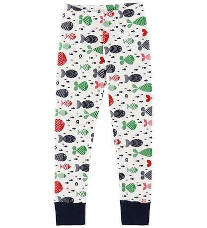 Katvig Leggins - Hvid m. Fisk Katvig Leggins - Hvid m. Fisk