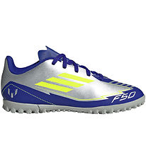 adidas Performance fodboldstøvler - F50 Club TF J Messi - Silvmt adidas Performance fodboldstøvler - F50 Club TF J Messi - Silvmt