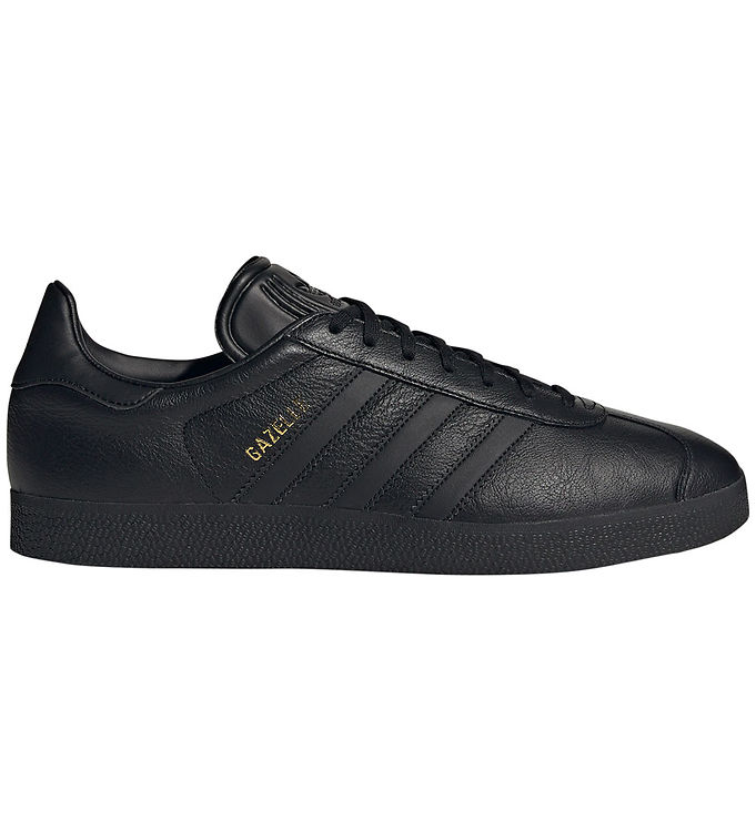 adidas Originals Sko - Gazelle - Cblack/Cblack/Goldmt