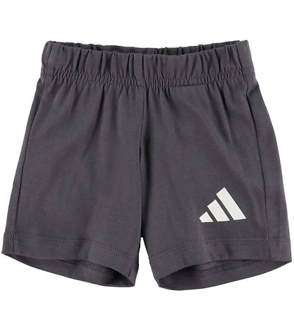 adidas Performance Sæt - T-shirt/Shorts - 160 - Powder Yellow/Hv