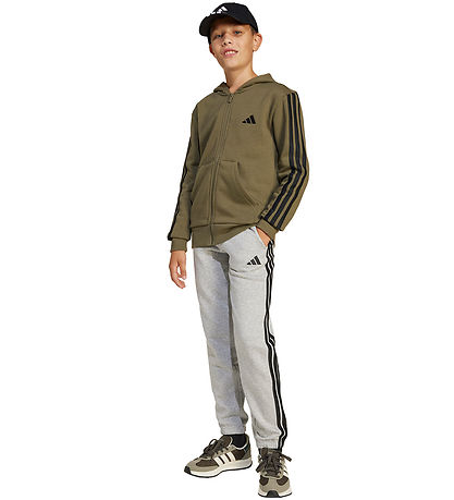 adidas Performance Cardigan - Olive Strata/Sort