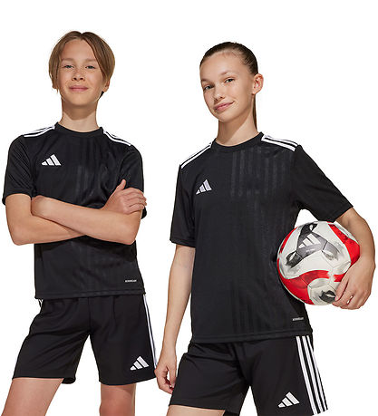 adidas Performance T-shirt - Campeon25 - Sort/Hvid