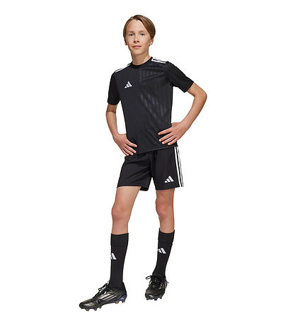 adidas Performance T-shirt - Campeon25 - Sort/Hvid