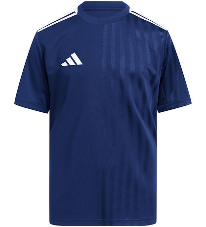 adidas Performance T-shirt - Campeon25 - Team Navy Blue/Hvid adidas Performance T-shirt - Campeon25 - Team Navy Blue/Hvid