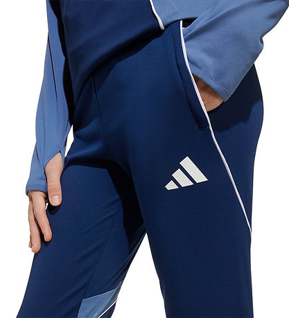 adidas Performance Træningsbukser - Tiro25C - Team Navy Blue/Cre