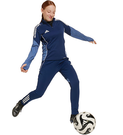adidas Performance Træningsbukser - Tiro25C - Team Navy Blue/Cre