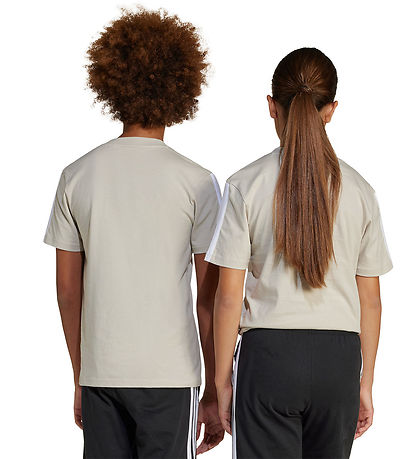 adidas performance T-shirt - 160 - Beige/Hvid