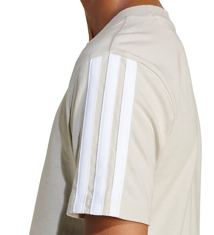 adidas performance T-shirt - 160 - Beige/Hvid