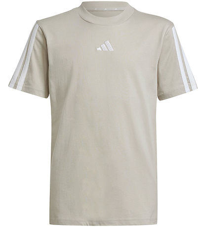 adidas performance T-shirt - 160 - Beige/Hvid