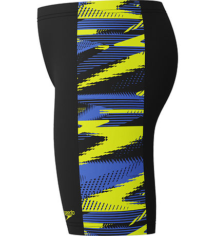Speedo Badebukser - HyoerBoom Panel Jammer - Sort m. Gul