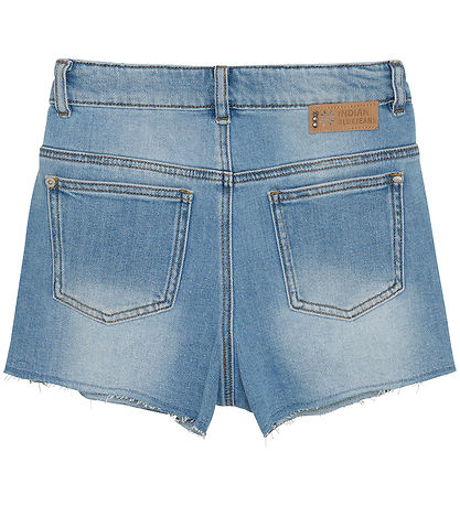Indian Blue Jeans Denimshorts - Lyseblå Indian Blue Jeans Denimshorts - Lyseblå