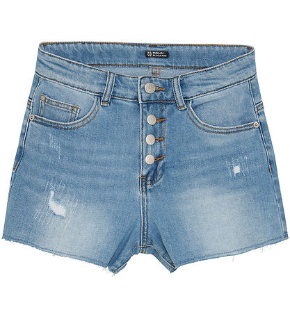 Indian Blue Jeans Denimshorts - Lyseblå Indian Blue Jeans Denimshorts - Lyseblå