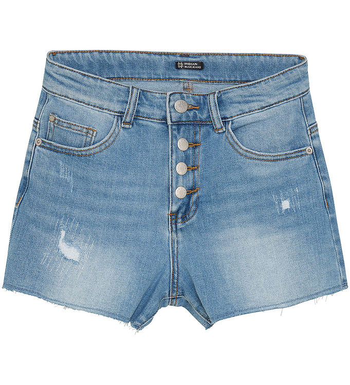 Indian Blue Jeans Denimshorts - Lyseblå