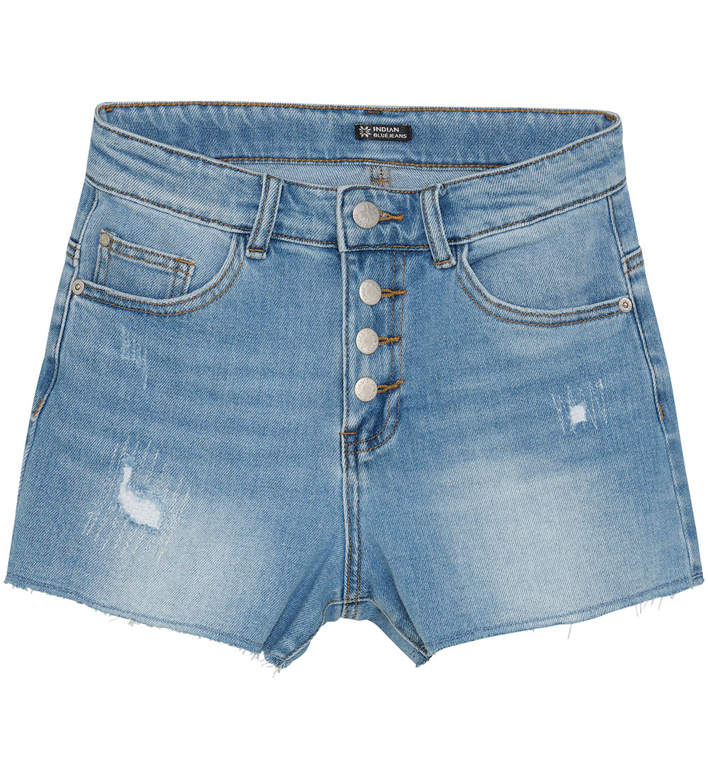 Indian Blue Jeans Jeansshorts - Hellblau - Indian Blue Jeans - 10 Jahre (140) - Shorts