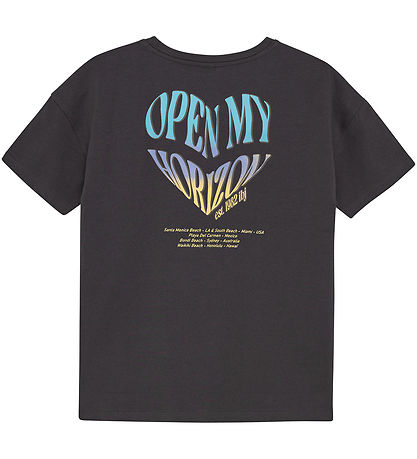 Indian Blue Jeans T-shirt - Phantom m. Print Indian Blue Jeans T-shirt - Phantom m. Print