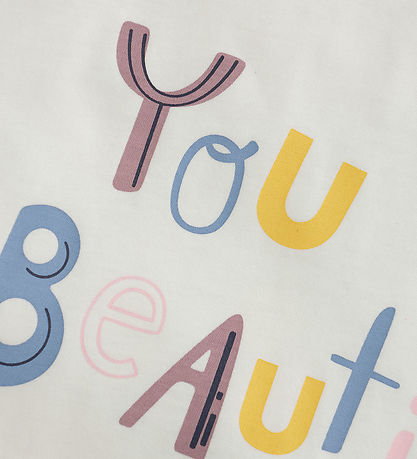 Color Kids T-shirt - Snow White m. Print