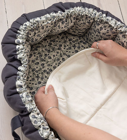 Sebra Vådliggerlagen - Til Babynest - Hvid